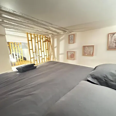 아파트 Impressionnists In Le Marais - Sauna & Ac 파리