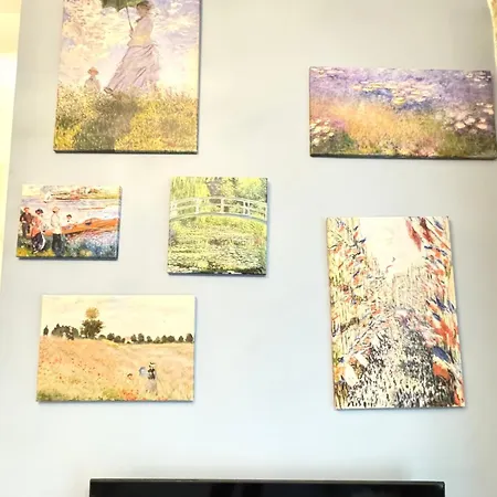 아파트 Impressionnists In Le Marais - Sauna & Ac 파리